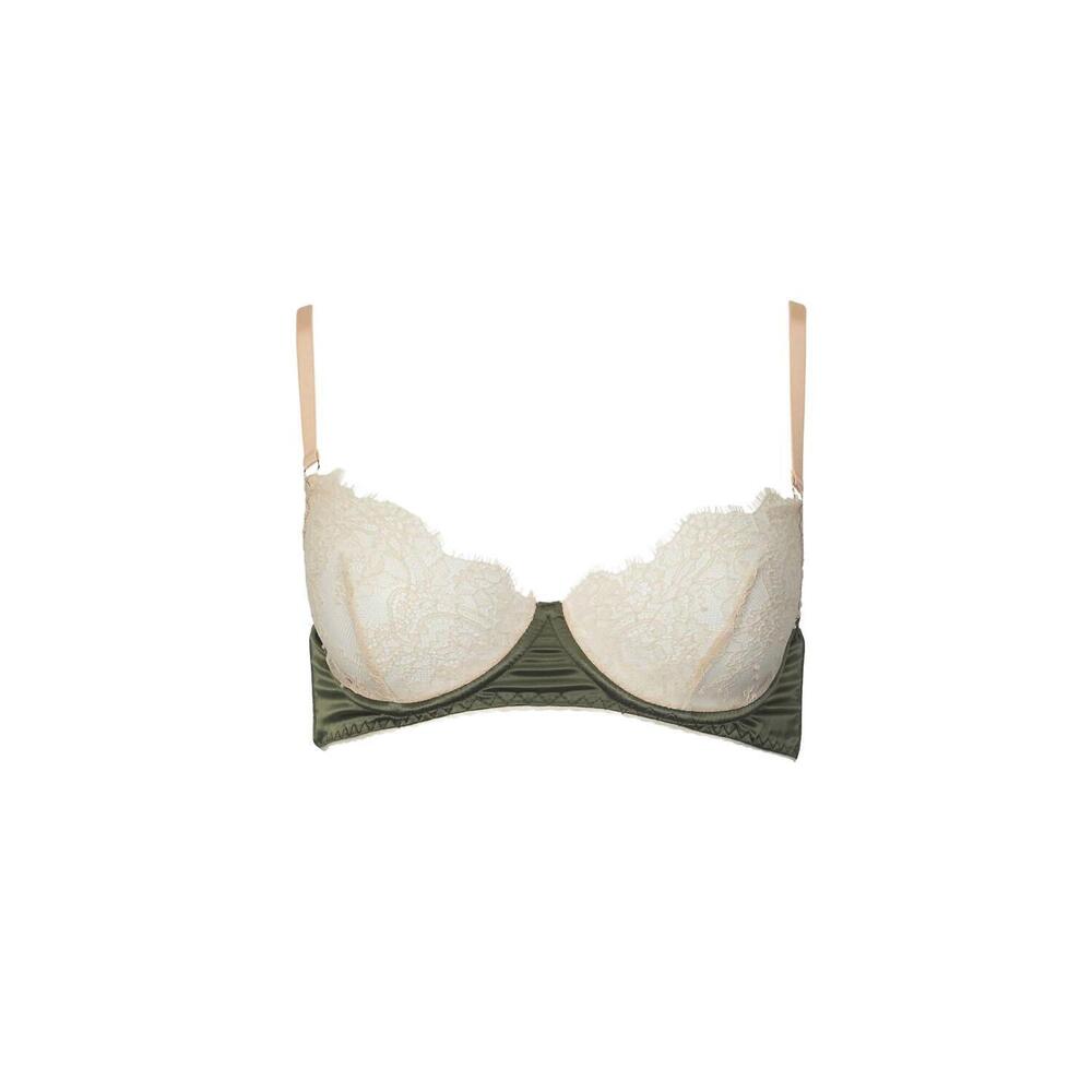 NEW ANGIE'S SHOWROOM olivia bra in green/beige
